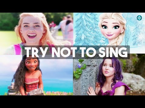 Try Not To Sing Along Challenge !! -Disney Edition- !!