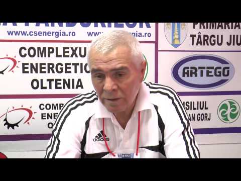 Energia - Danubius Galati 34-25 / Miron Stanciu, antrenor Galati / Conferinta de presa -26.08.2015