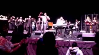 Ray Bady singing "Don't Stop Praisin Him" With Percy Bady