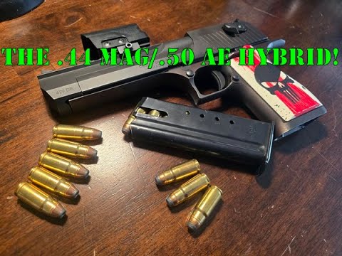 The Super-Charged .44 Magnum:  the .429 Desert Eagle