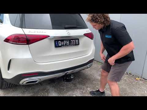 Mercedes GLE W167 Westfalia Towbar installation & Wiring by Australia Tow bars & Performance