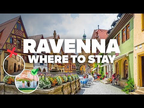 WHERE TO STAY IN RAVENNA! Best Areas and Budget Hotels!