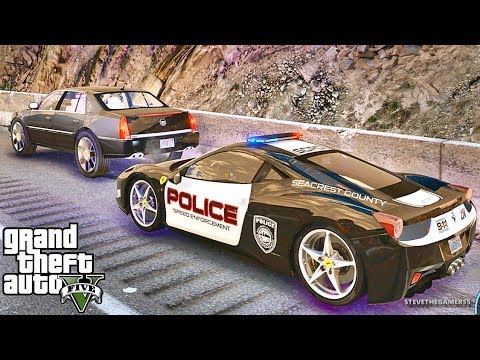 GTA 5 MOD LSPDFR 680 - SUPERCARS!! (GTA 5 REAL LIFE PC MOD)
