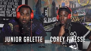 Redskins Junior Galette talk super bowl & His artist Corey Finesse spits on Real Late
