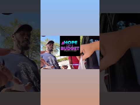 I love my homeless community, link in bio today so we can take over South Florida! #hopeonabudget