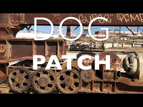 Three artists draw an Industrial Wasteland