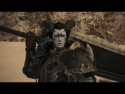 [FFXIV] Shadowbringers - Our Closure - LVL 80 Dark Knight Job Quest Cutscene