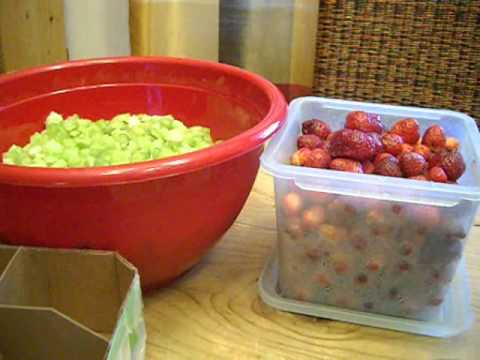 Rhubarb Strawberry Jam