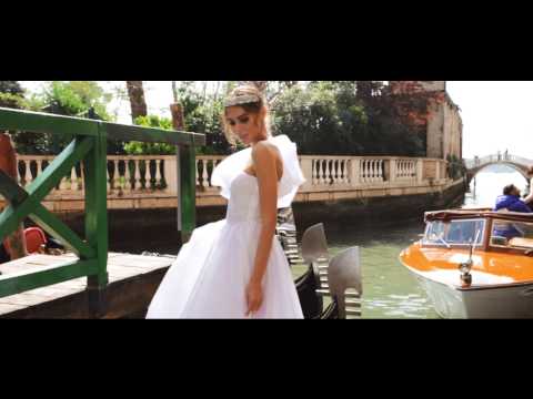 Yulia Prokhorova Beloe Zoloto — Wedding Collection. Shooting Venice