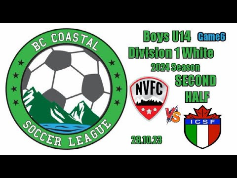 NVFC FURY D1 2010 V ICSF JUVENTUS D1 GAME6 SECOND HALF  28.10.23 BC Coastal Soccer League