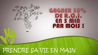 [Investissement] Gagner 30% par an en 5 min par mois [paris long terme]