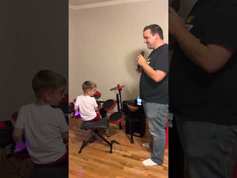 JL and Dad auditioning for the Kingdom Heirs