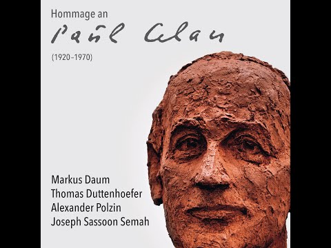 Paul  Celan   HOMMAGE AN PAUL CELAN GESPRÄCH ARIE HARTOG &. ALEXANDER POLZIN