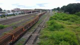 preview picture of video 'The special rails train No.1243 changed of locomotive direction at Ban Phachi Junction'