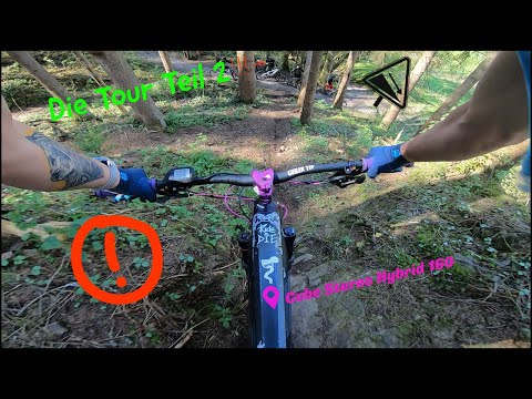 Die Tour  Teil 2   Cube Stereo Hybrid 160