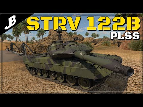 NEW SWEDISH TANK with weird WALL-E sight | STRV 122B PLSS  - War Thunder