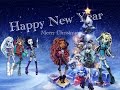 Stop Motion Monster High "Happy New Year!" 