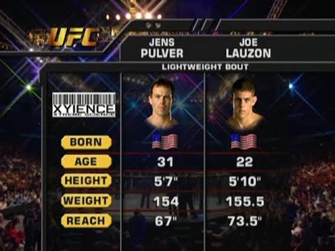 Joe Lauzon vs Jens Pulver full fight