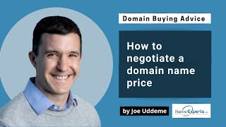 How to Negotiate a Domain Name Price