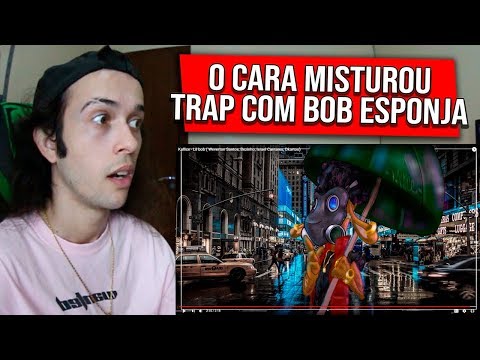 (TRAP COM BOB ESPONJA 🔥) REAGINDO a Kallice - Lil bob - REACT/REAÇÃO