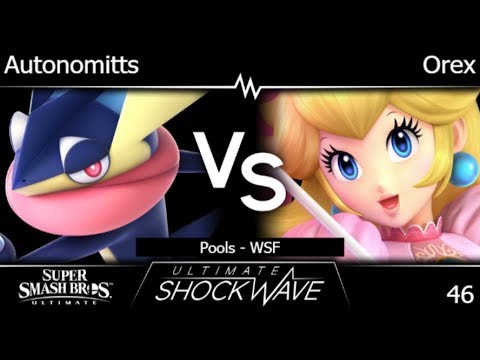 USW 46 - 0^f | Autonomitts (Greninja) vs UTDe | Orex (Peach) Pools - WSF - SSBU