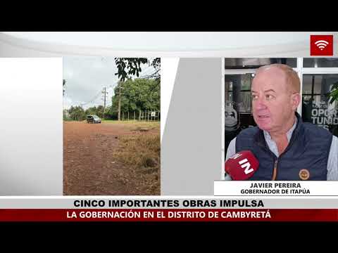 GOBERNACIÓN DE ITAPÚA ACELERA INAUGURACIONES Y OBRAS MILLONARIAS