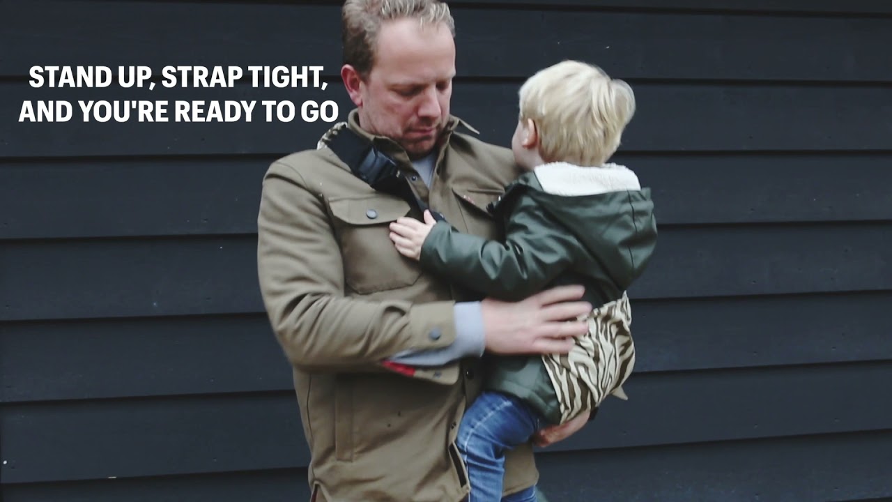 Wildride Tragesitz Toddler Carrier Army Green