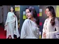 Nora Fatehi Looking Gorgeous In White Salwar Kurti On The Red Carpet Of Mission Majnu Of Sidharth