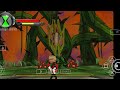 Ben 10 PSP New Gameplay Plant Alien Boss Fight Full Action Part 7