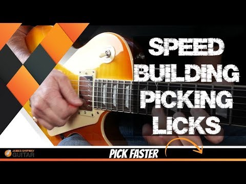 Alternate Picking Rock Licks (for Speed Building!) - Guitar Lesson