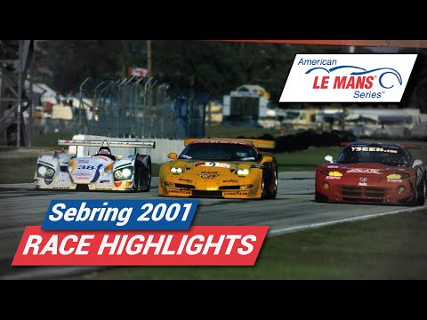 2001 12 Hours of Sebring | American Le Mans Series Highlights