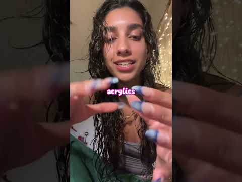 Craziest Acrylic Nails Hack 😳