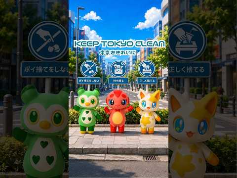 【東京をきれいに】KEEP TOKYO CLEAN