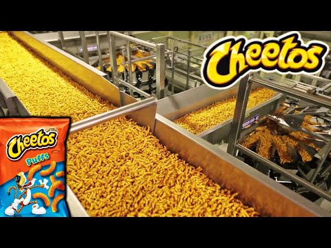HOW CHEETOS are MADE in FACTORIES🧀