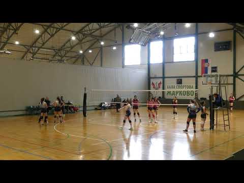 1. liga juniorke - Prvenstvo Beograda za mladje kategorije - Lucky Star - Beograd (0-3) 3. set