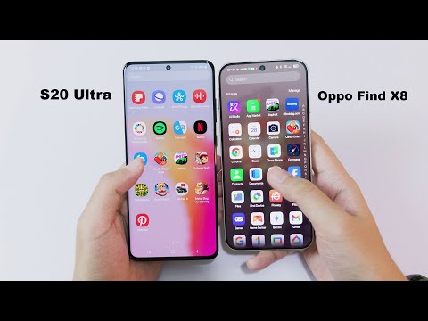 Samsung S20 Ultra VS Oppo Find X8 – Speed, Display, Size Comparison
