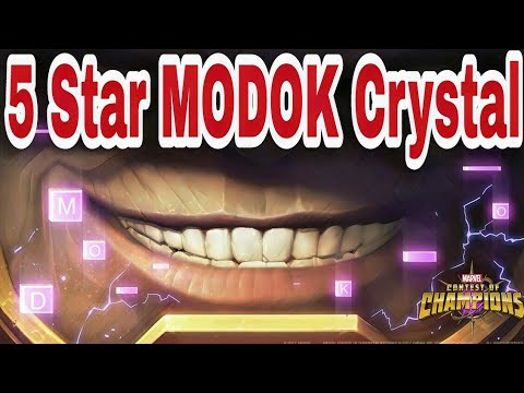 5 Star Modok Crytsal Opening | Marvel Contest of Champions