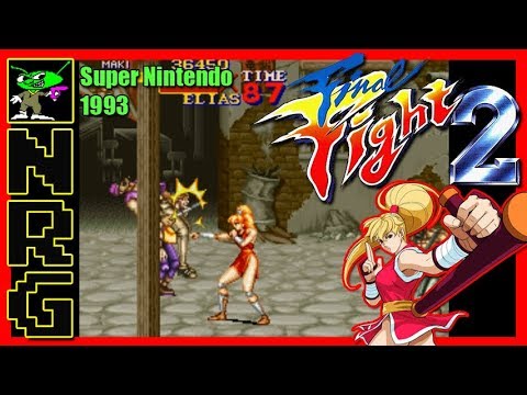 NRG: 5-10 Minutes of Gameplay - Final Fight 2 [Super Nintendo]