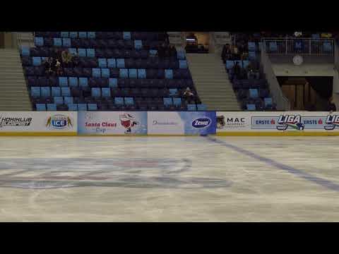2017 Santa Claus Cup : Nina LETENEYOVA(NED) - FS JUNIOR LADIES, Short program
