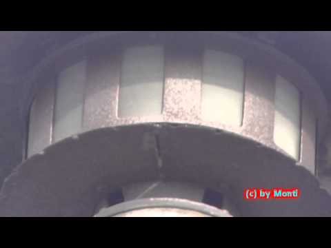 Ur-ur alte Motorsirene VS6 Troisdorf Signal:"Feueralarm" (Very old fire siren in action) (HD)