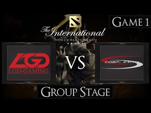 Dota 2 The International 2015 LGD vs Complexity