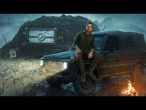 Wildcampen beim verlassenen Bunker mit der G-Klasse *Wölfe besuchen mich in der Nacht*