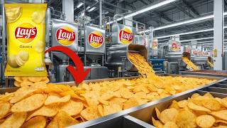 Como a BATATA LAY'S é feita - Processo Industrial
