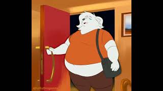 Fat furry animation