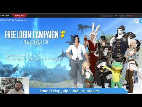 Free Login For FFXIV Until August 23rd!