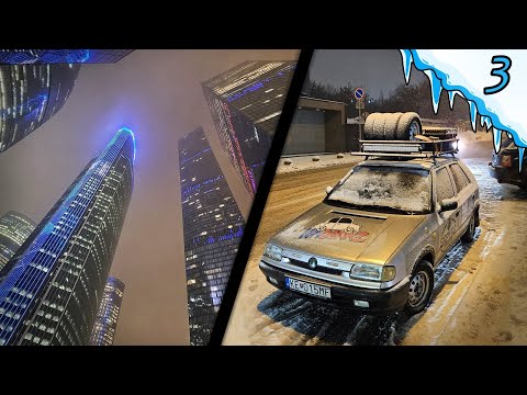 S feldou po rušnej Moskve ? Pneuservis a mrakodrapy... (OJMJAKON Časť 3.)