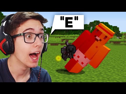 se eu falar "E" eu perco no minecraft