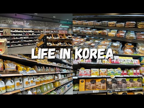 VIDA NA COREIA 🇰🇷🛒 Compras na mercearia Emart + Cozinhar comida coreana 👩🏻‍🍳