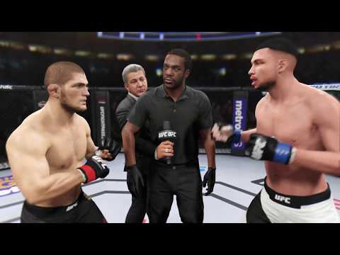 Khabib vs. Stephen Curry (EA Sports UFC 2) - Champion Fight ☝️🦅