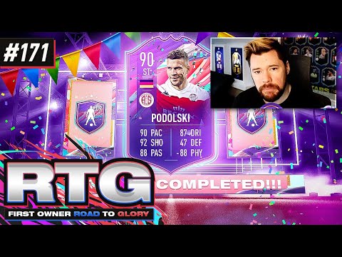 FUT BIRTHDAY PODOLSKI COMPLETED!! - First Owner Road To Glory! #171